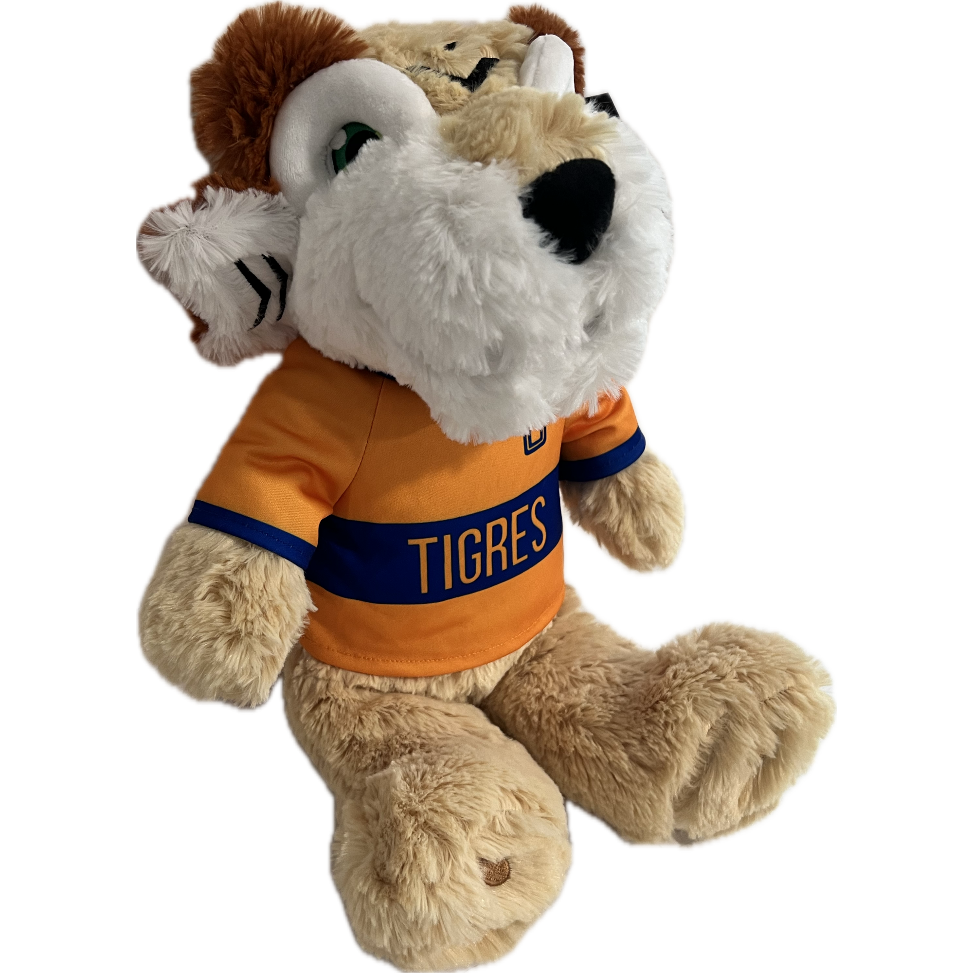 TIT8186 TIGRE PELUCHE GRANDE 43CM BEIGE – TigreTienda