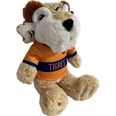 TIGRE PELUCHE GRANDE 43CM BEIGE