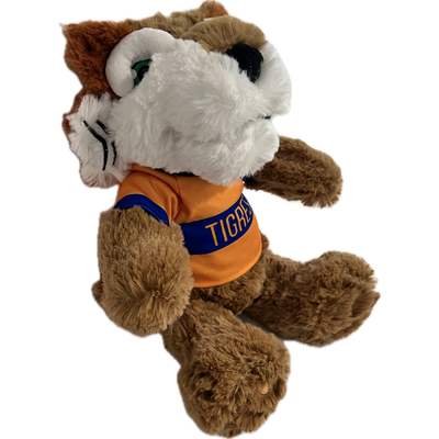 TIGRE PELUCHE MEDIANO 38CM CAFE