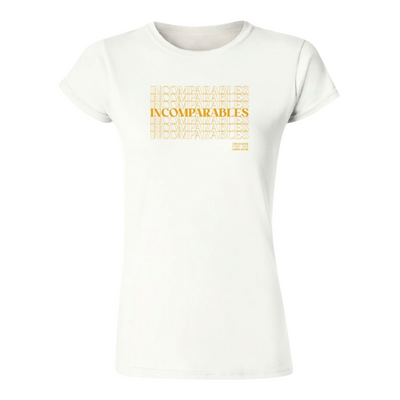 TSHIRT INCOMPARABLES DAMA BLANCA