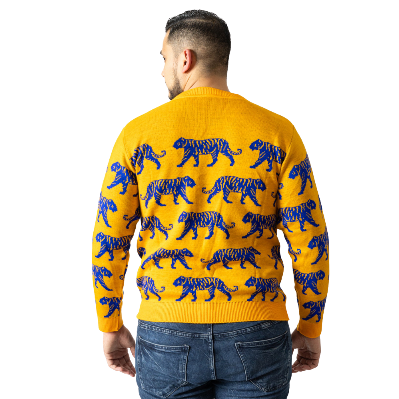 UGLY NAVIDEÑO TIGRES SILUETAS AMARILLO – TigreTienda