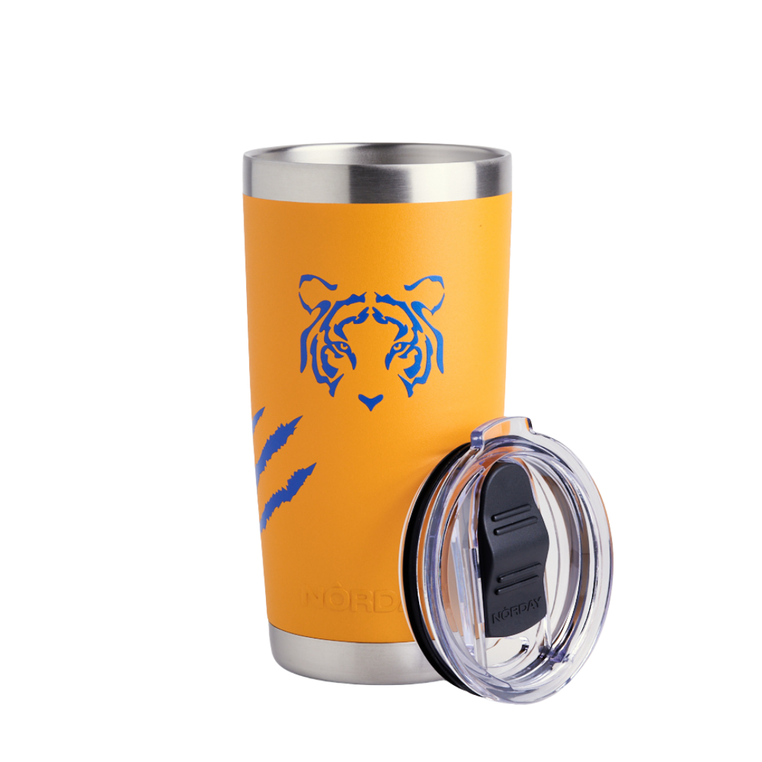 TIT7940 TERMO AMARILLO GARRA TIGRES 20oz