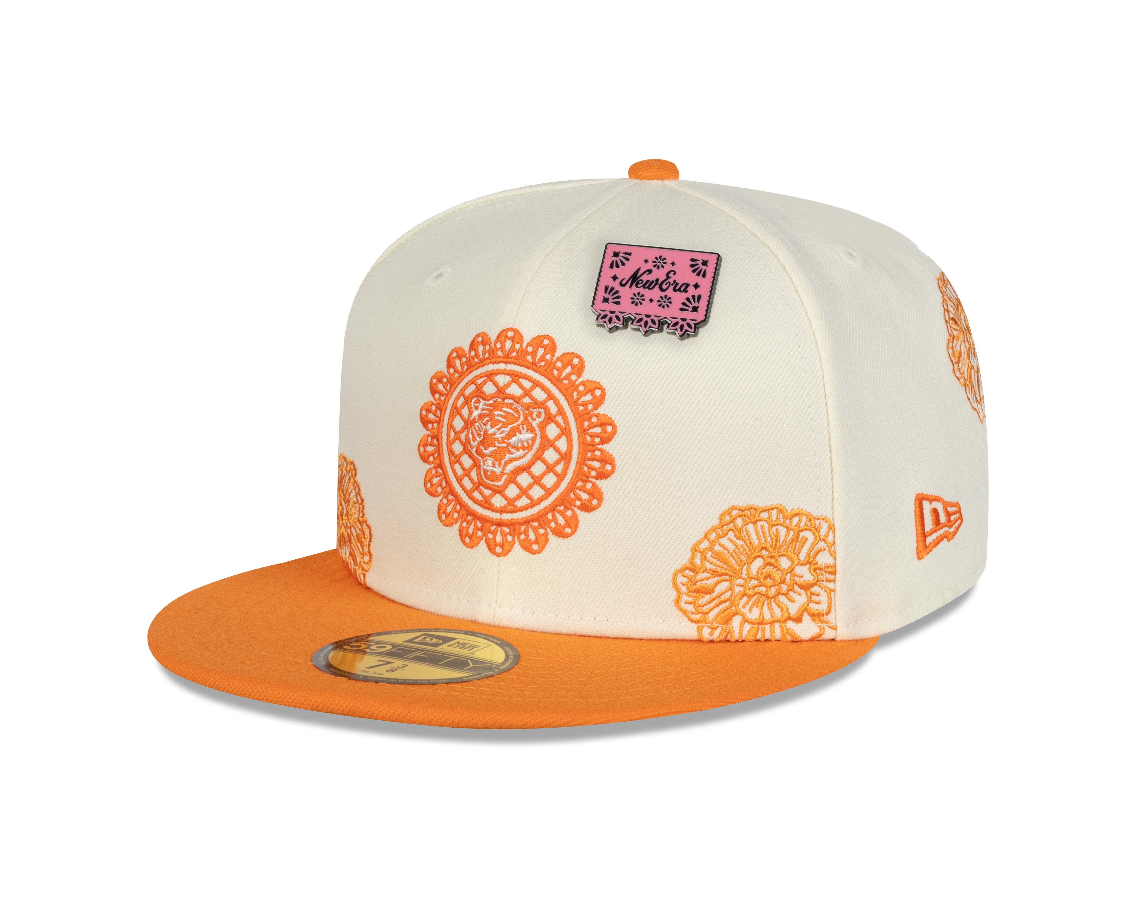 60594176 GORRA NEW ERA TIGRES VERSION DIA DE MUERTOS 9FIFTY CERRADA