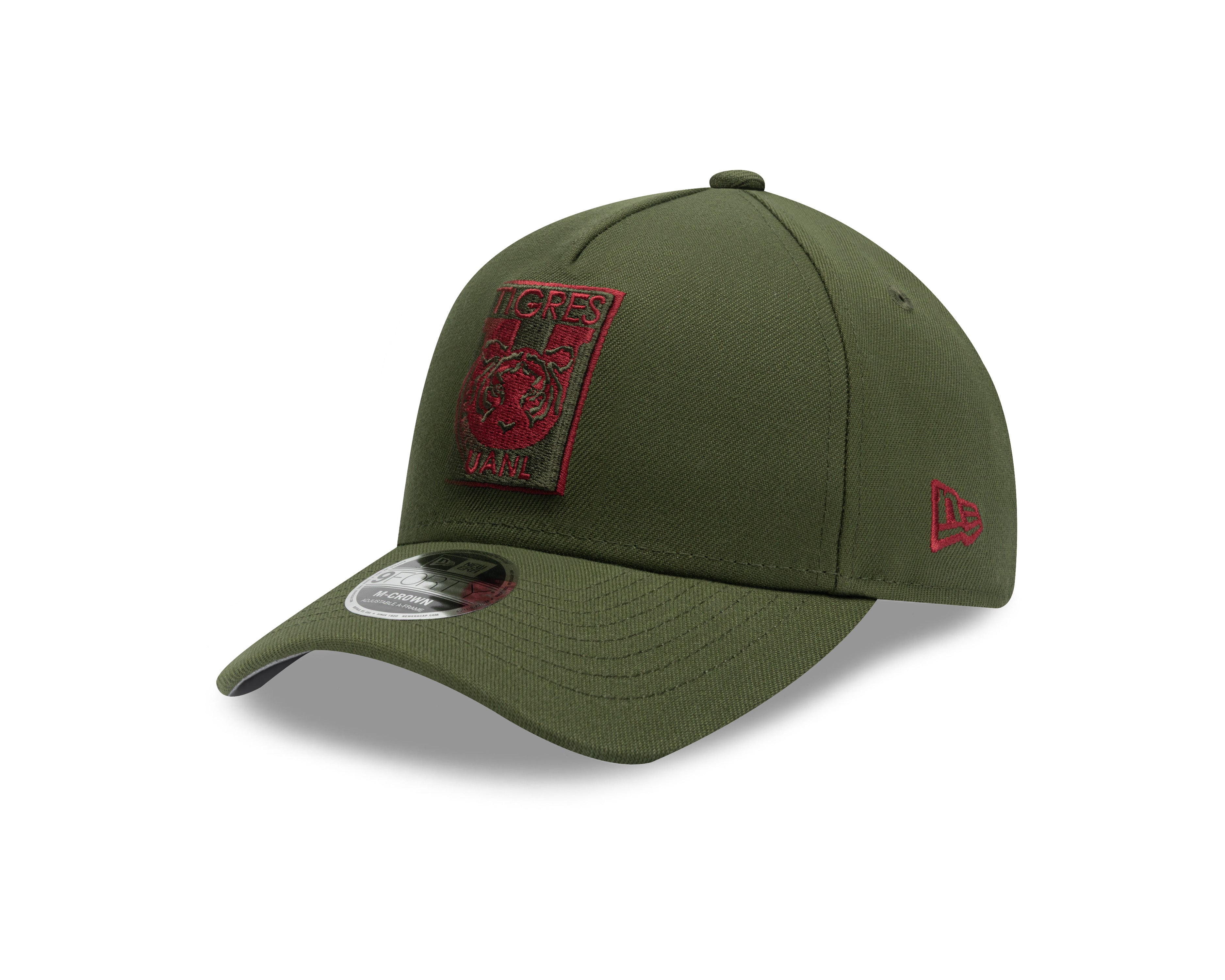 60792411 GORRA ESCUDO TIGRES OLIVA