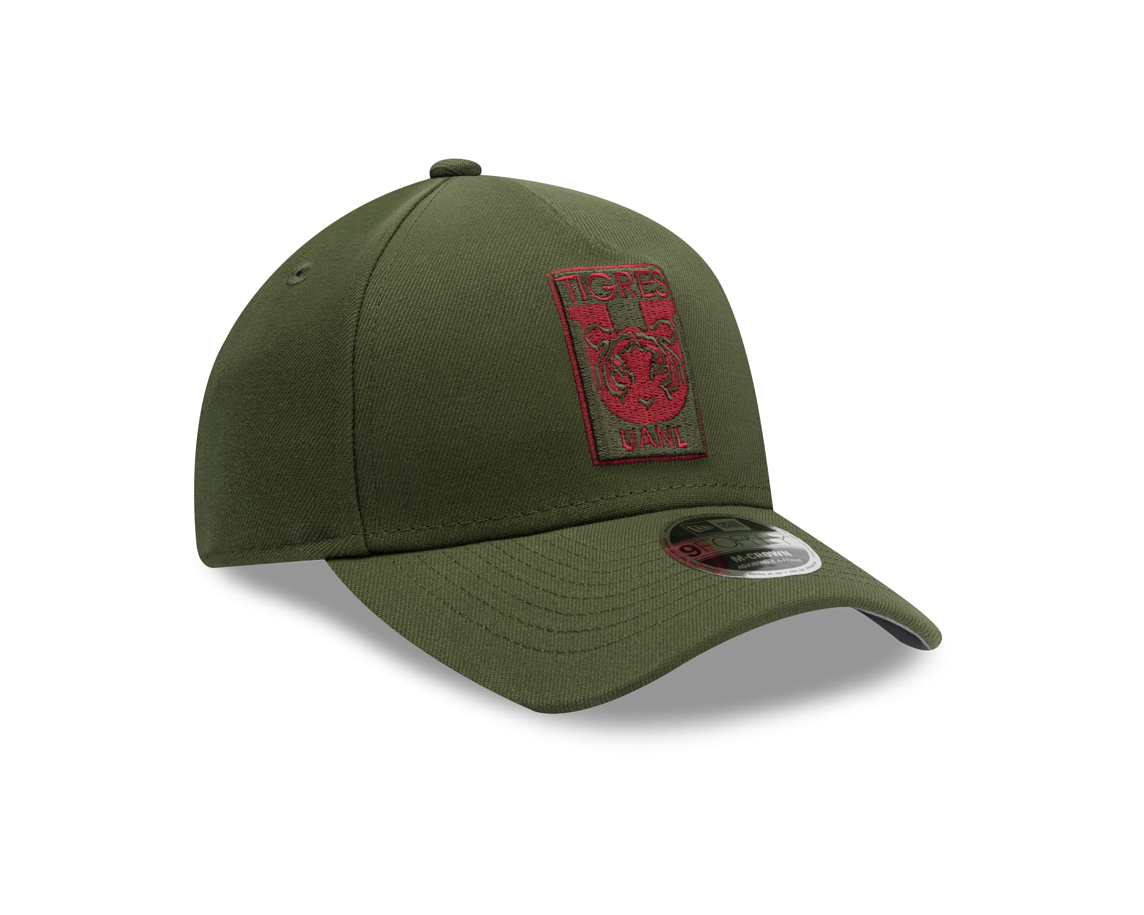 60792411 GORRA ESCUDO TIGRES OLIVA