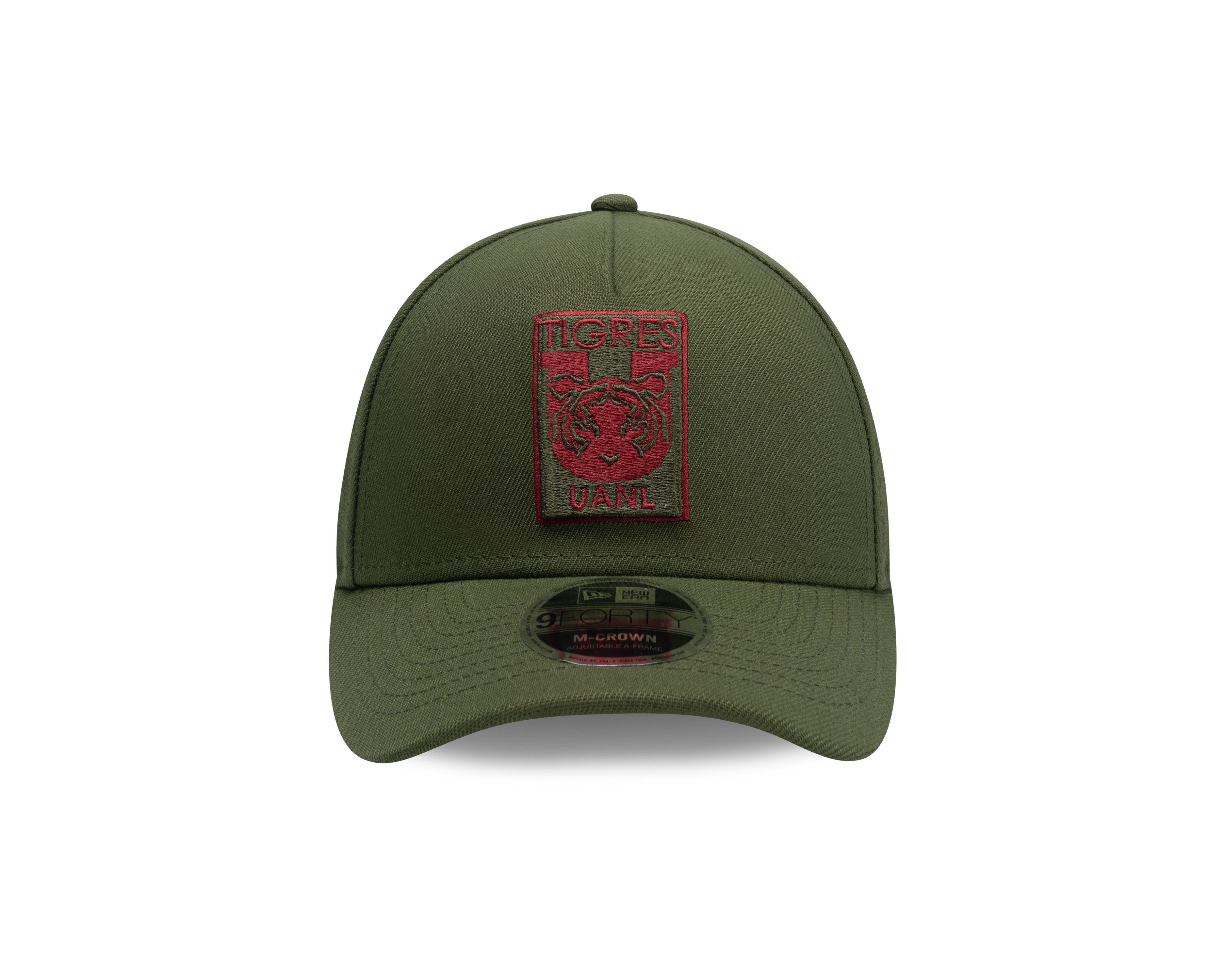 60792411 GORRA ESCUDO TIGRES OLIVA