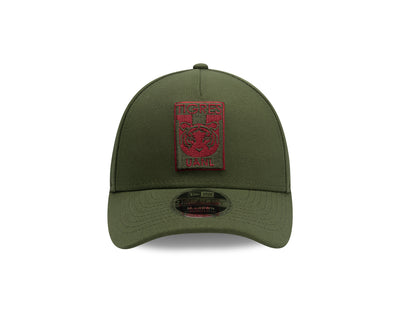 60792411 GORRA ESCUDO TIGRES OLIVA