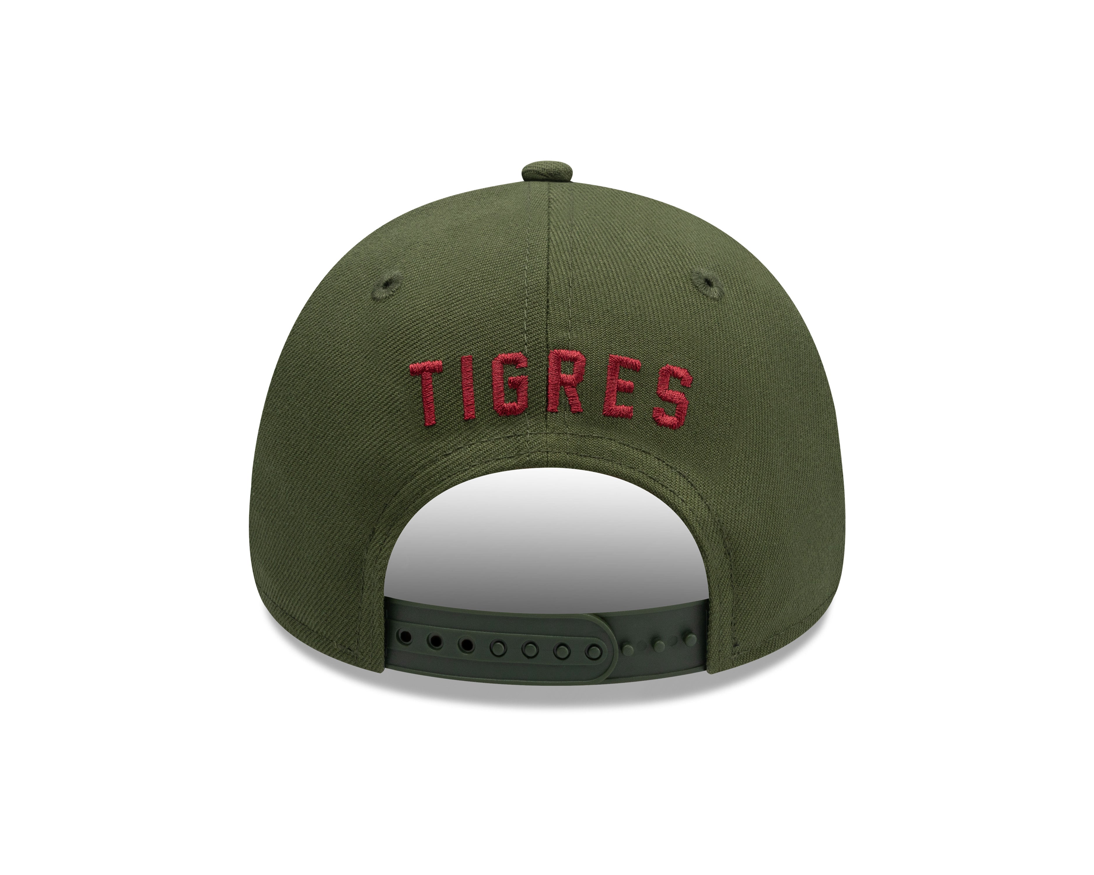 60792411 GORRA ESCUDO TIGRES OLIVA