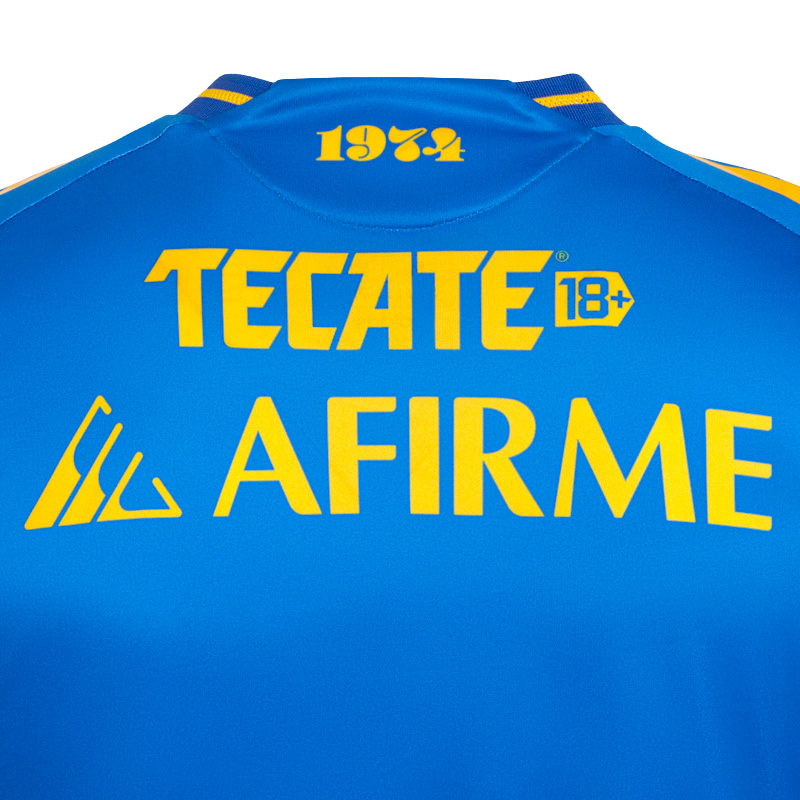 JERSEY VISITA TIGRES 24/25 (VERSION JUGADOR) OPCIÓN PARCHE DE 65 AÑOS