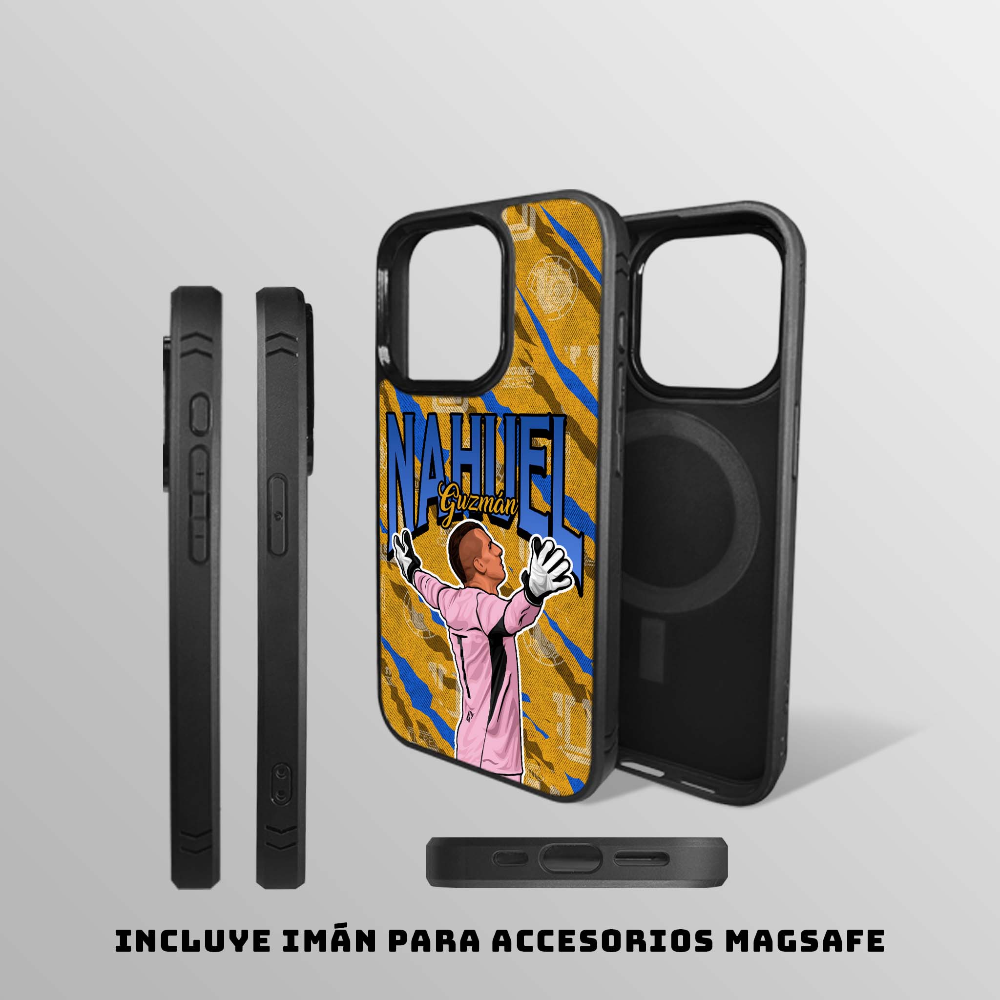 CASE BLACK TIGRES NAHUEL