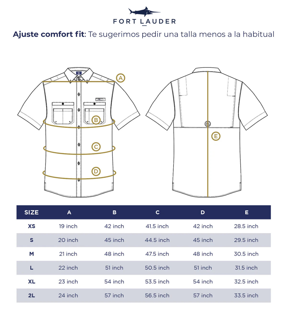 CAMISA TIGRES PESCADO U  AZUL CENIZO