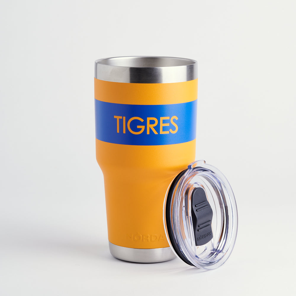 TUMBLER 30oz AMARILLO TIGRES