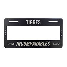 PAR DE PORTAPLACAS PARA CARRO TIGRES