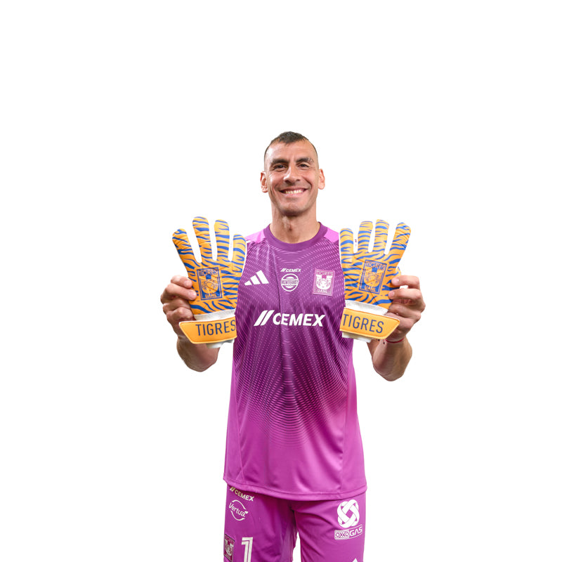 GUANTES DE PORTERO TIGRES INFANTIL