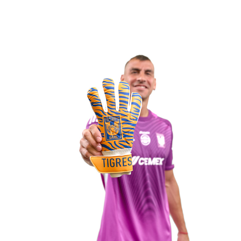 GUANTES DE PORTERO TIGRES INFANTIL