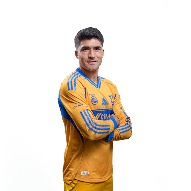 JERSEY TIGRES LOCAL MANGA LARGA VERSION JUGADOR 2025/2026