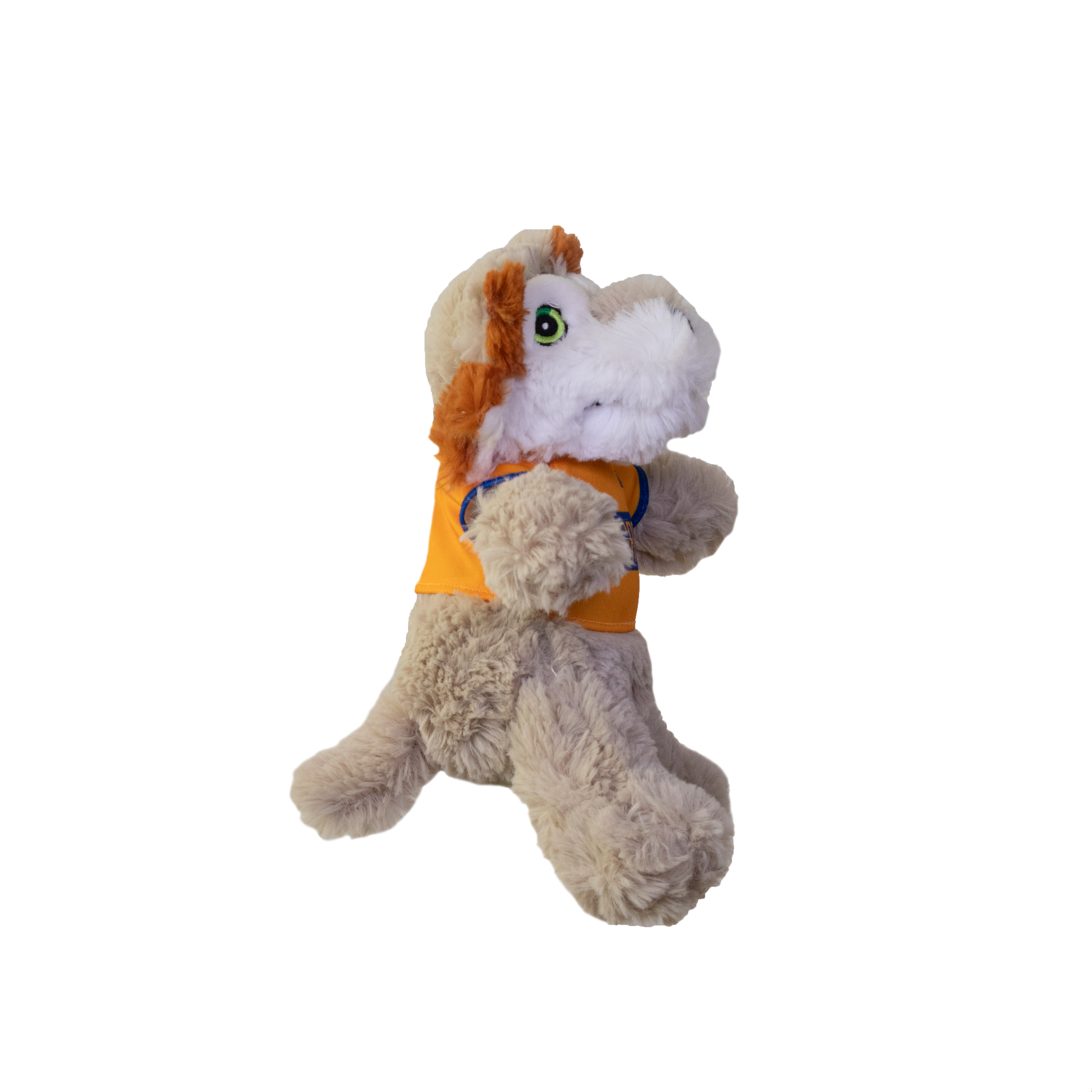 TIT8386 TIGRE PELUCHE MEDIANO 38CM GRIS