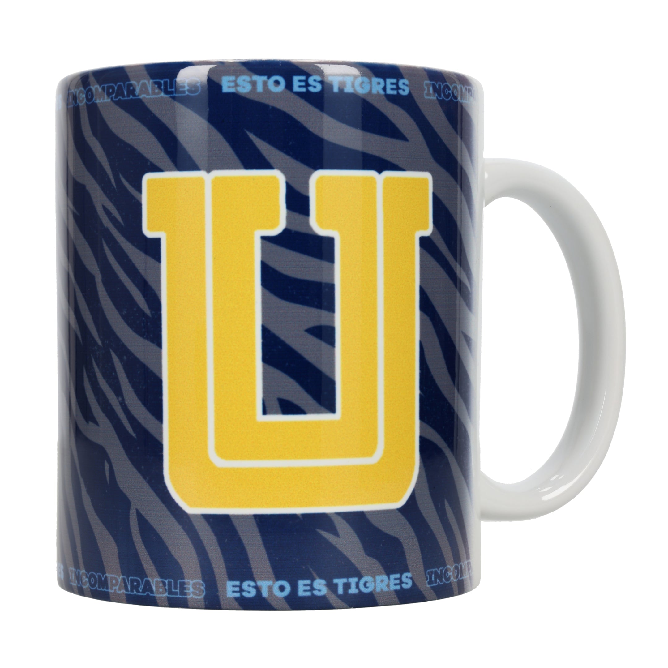 TIT7723 TAZA CLASICA LOGO TIGRES/U